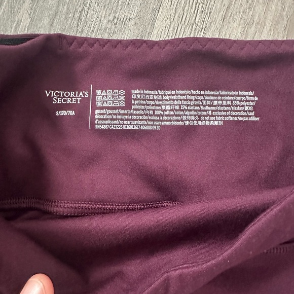 Victoria's Secret Deep Purple Leggings - Picture 3 of 6
